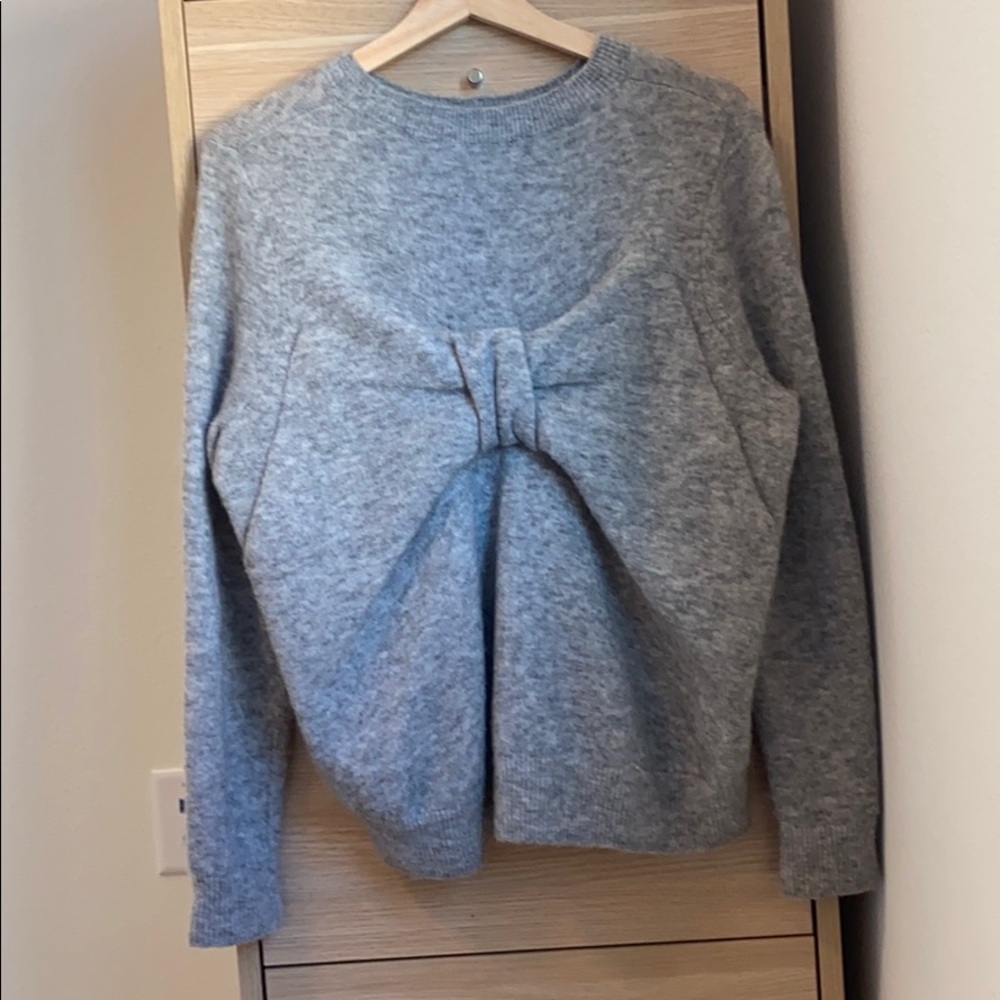 COS Sweater with bow tie on back